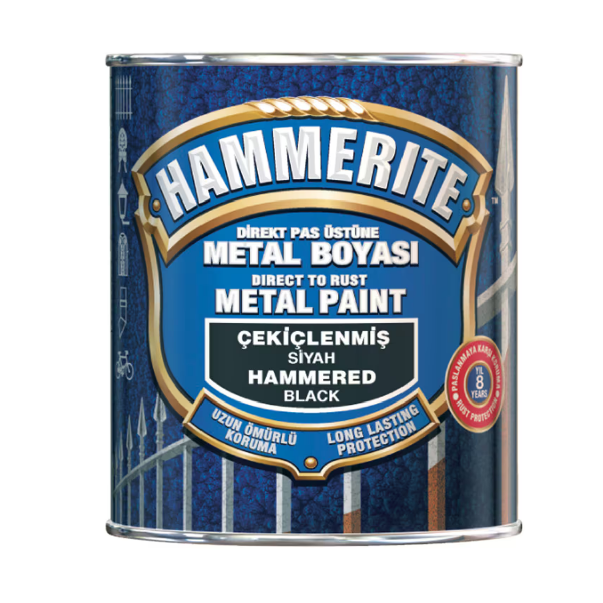 HAMMERITE ÇEKİÇLENMİŞ GÜMÜŞ 5093576.2,5 LT
