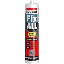 SOUDAL FİX ALL HIGH TACK  BEYAZ 290 ml 122529