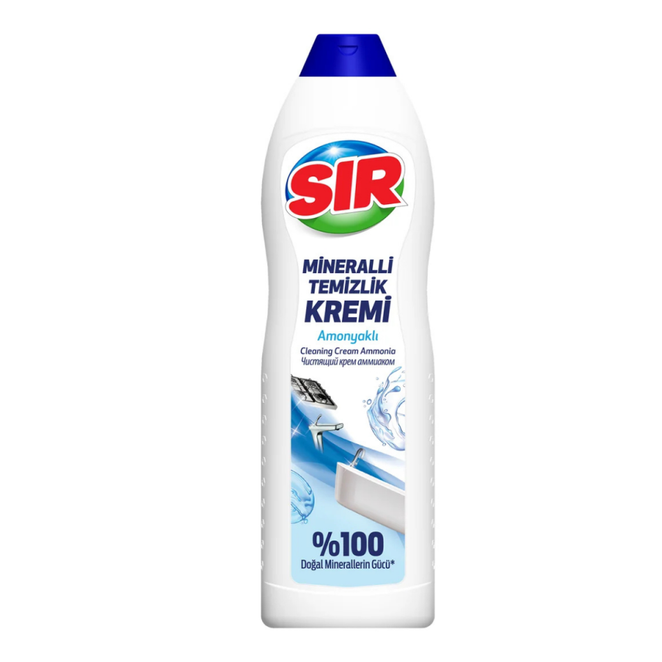 SIR MİN. TEMİZLİK KREMİ AMONYAKLI 1125 GR