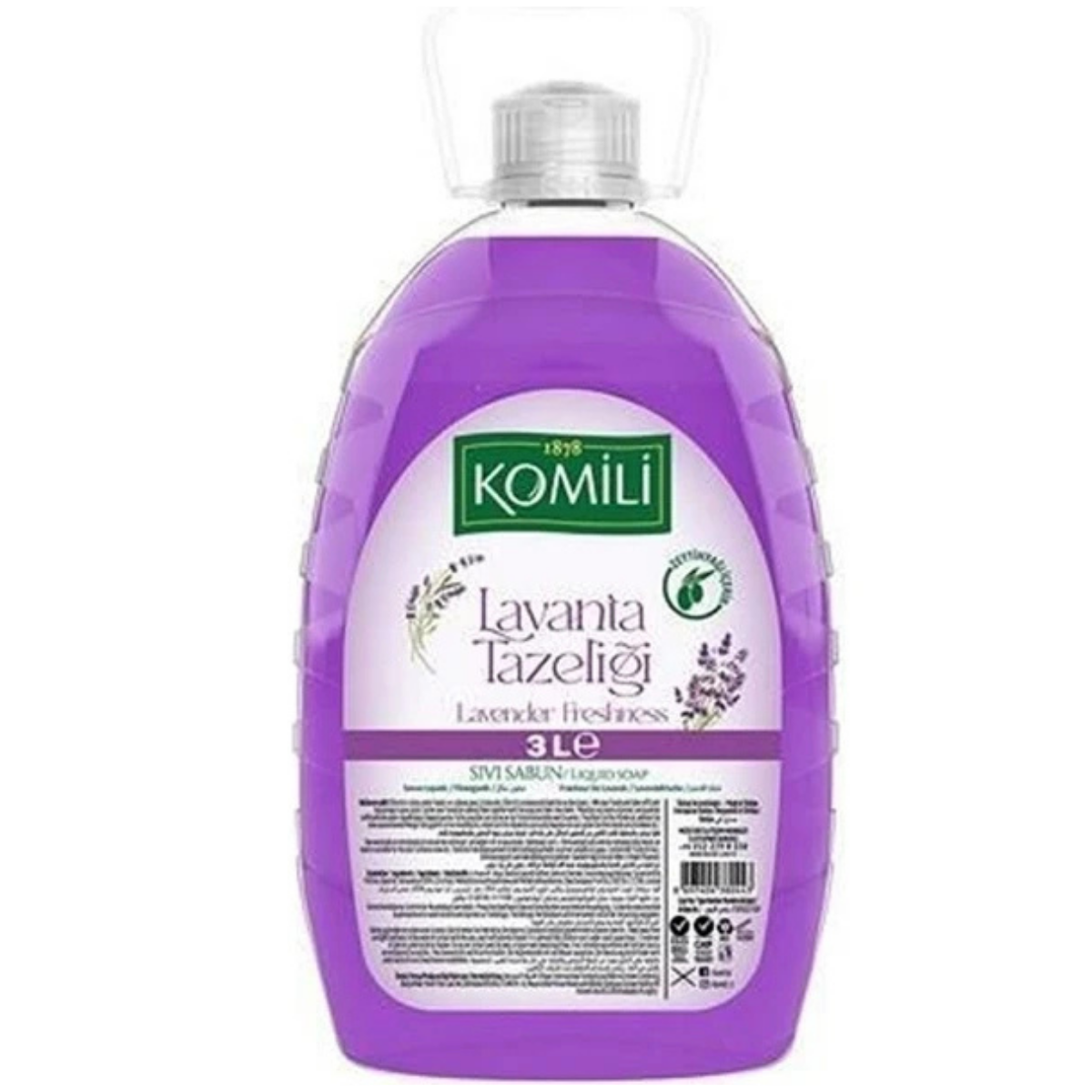 KOMİLİ LAVANTA TAZELİĞİ SIVI EL SABUNU 3 LT