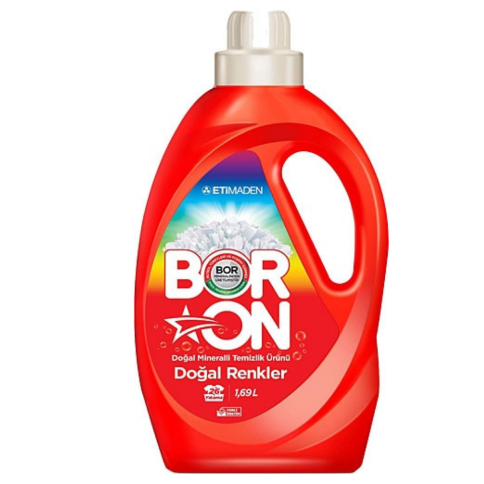 BORON SIVI ÇAMAŞIR DETERJANI RENKLİLER 1,69 L