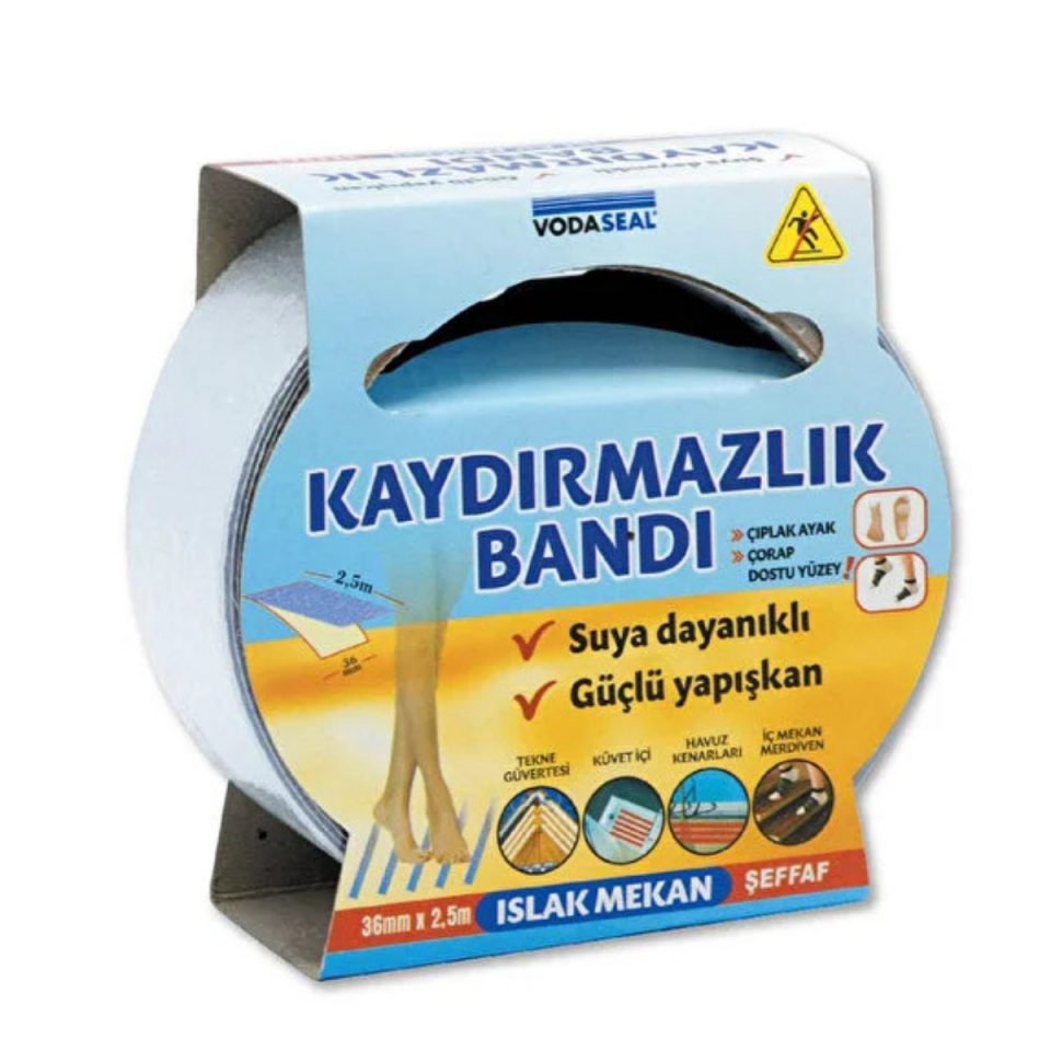 VODASEAL KAYDIRMAZLIK BANDI ISLAK MEKAN ŞEFFAF