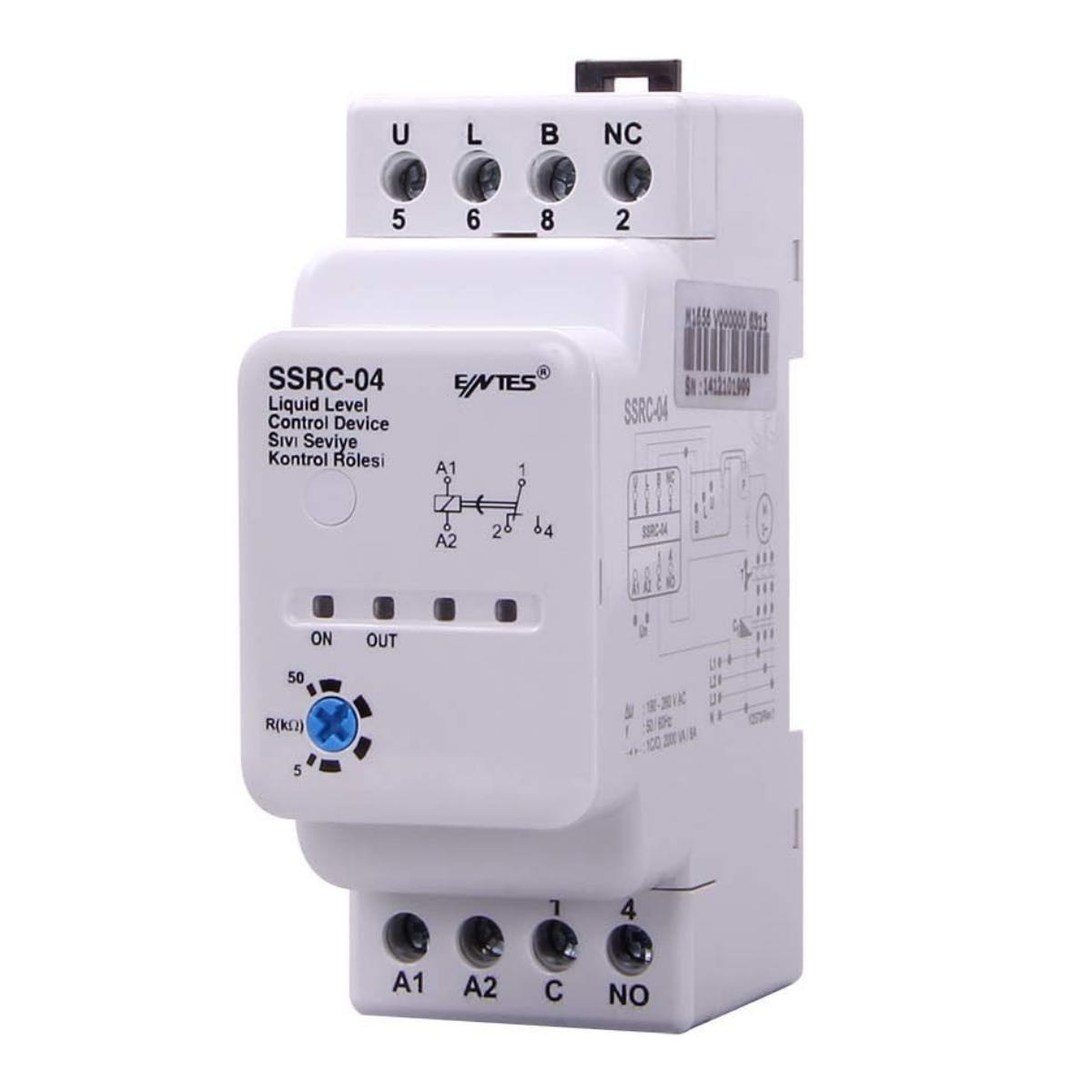 ENTES SIVI SEVİYE RÖLESİ SSRC-04