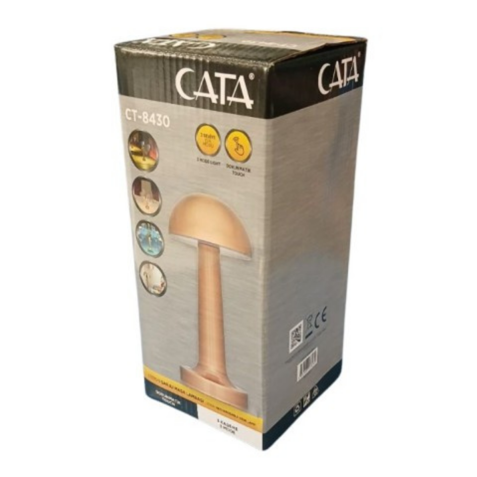 CATA LİZBON ŞARZLI MASA LAMBASI CT-8430