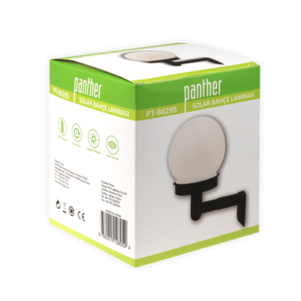 PANTHER SOLAR BAHÇE LAMBASI PT-B028S
