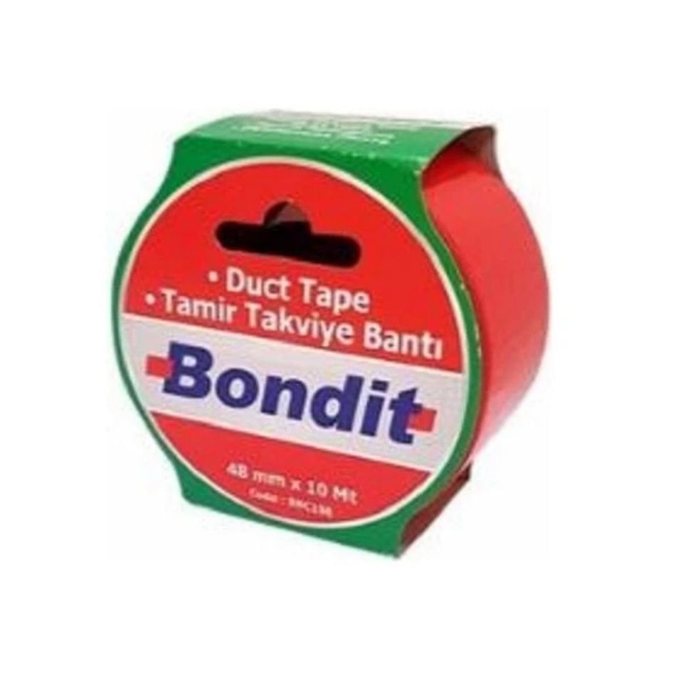 BONDİT TAMİR TAKVİYE BANDI KIRMIZI 48X10 MT