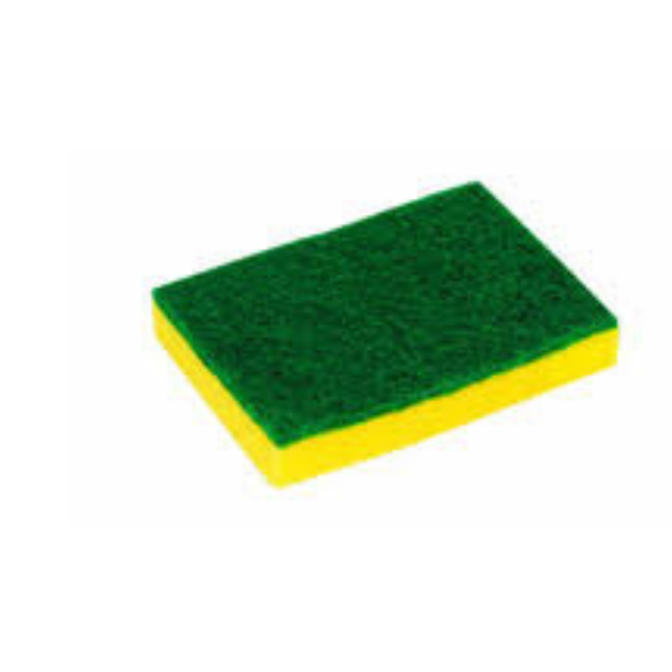 BULAŞIK SÜNGERİ ENDÜSTRİYEL 4 LÜ PKT.