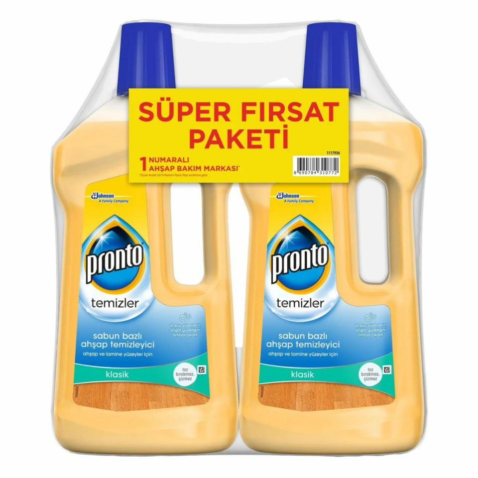 PRONTO AHŞAP TEMİZLEYİCİ 2 Lİ