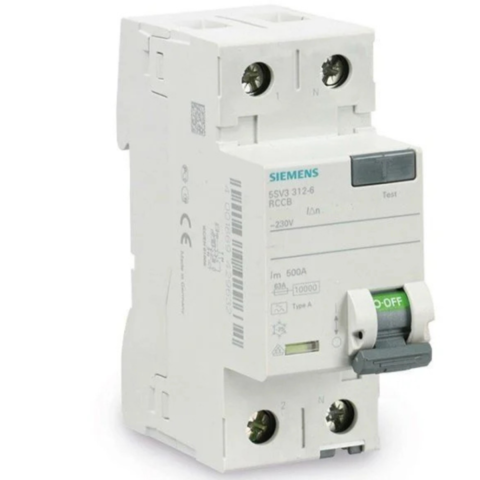 SİEMENS 1X25 30 MA KAÇAK AKIM 5SV5312-6