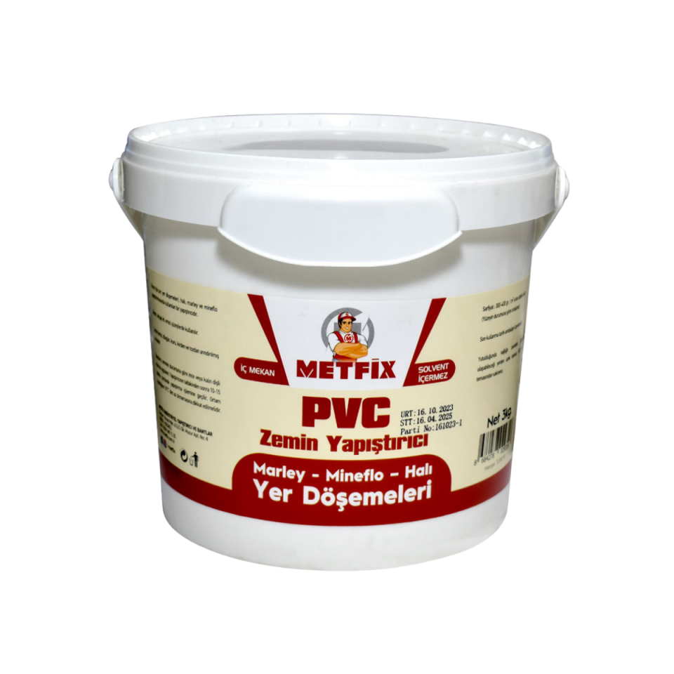 METFİX PVC VE MARLEY ZEMİN YAPIŞTIRICI 3KG
