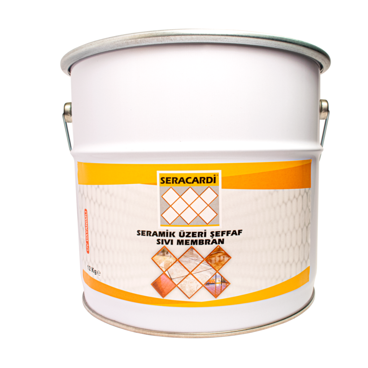 İZOCARDİ SERACARDİ SERAMİK ÜZERİ ŞEFFAF SIVI MEBRAN 12 KĞ