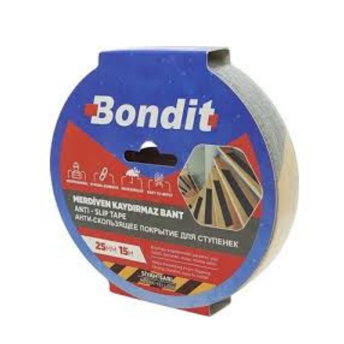 BONDİT MERDİVEN KAYDIRMAZ BANT 15MT