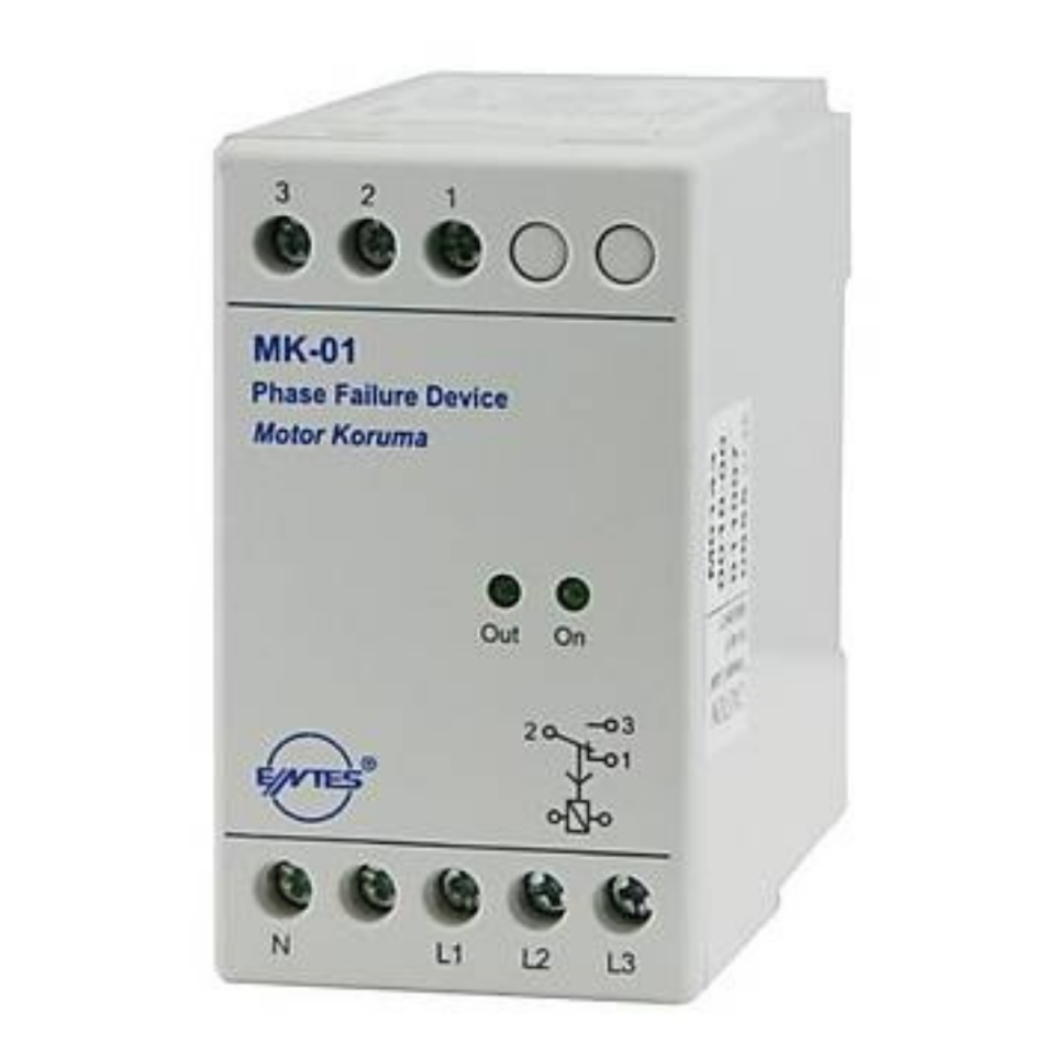 ENTES MK-01 MOTOR-FAZ KORUMA