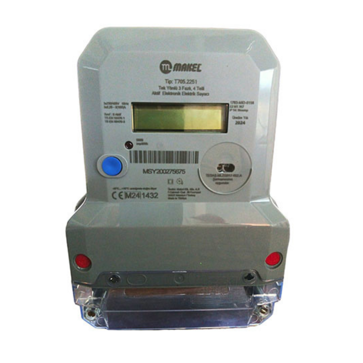 MAKEL 3X10 TRİFAZE ELEKTRONİK SAYAÇ