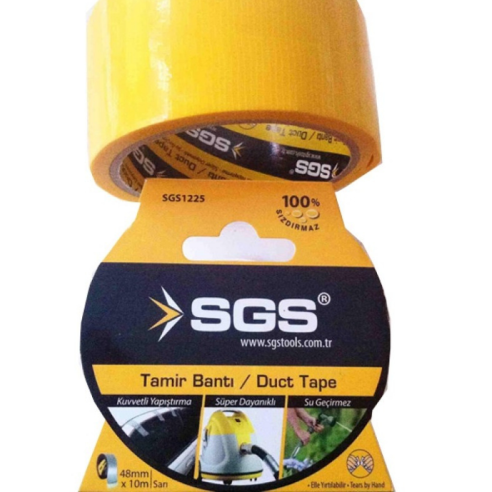 SGS TAMİR BANDI SARI 48MM 10 MT 1225