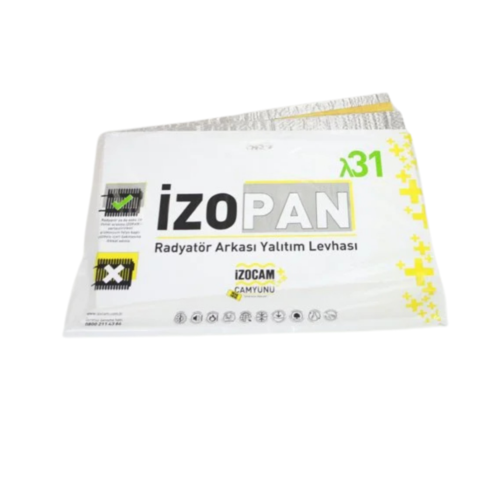 İZOPAN LEVHA 55X90 CM