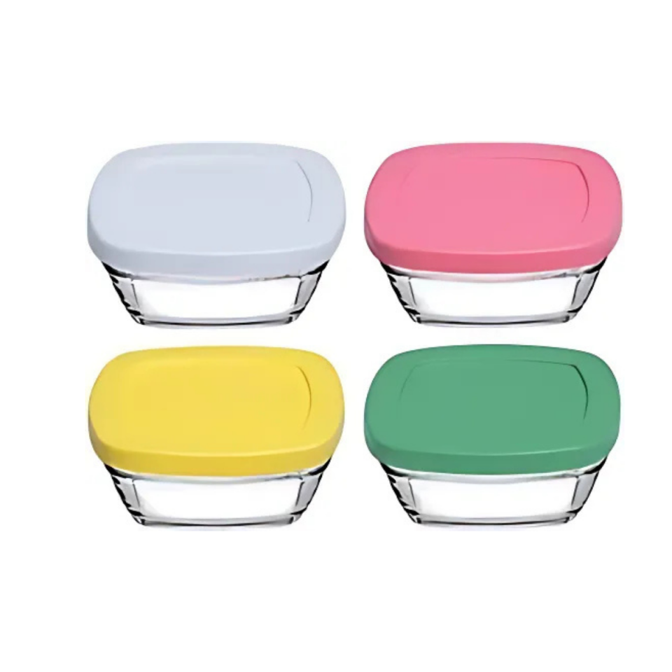 PAŞABAHÇE PUDİNG SAKLAMA KABI 4LÜ