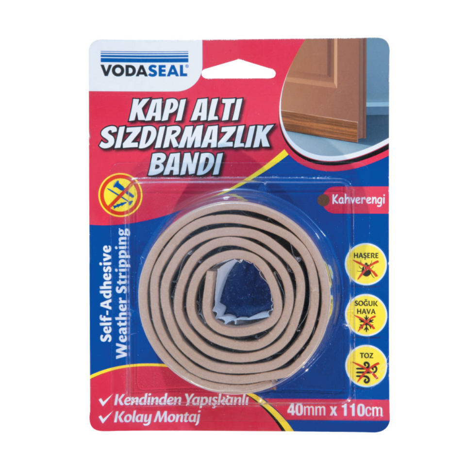 VODASEAL KAPI ALTI SIZDIRMAZLIK BANDI KAHVE