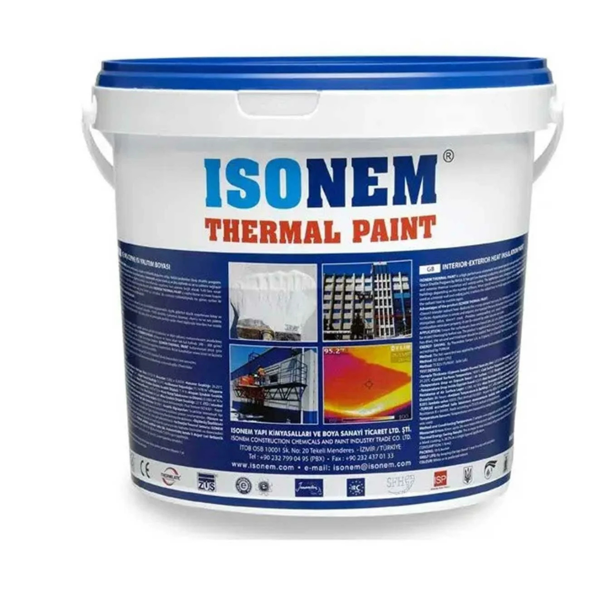 ISONEM THERMAL PAINT 10 KG BEYAZ