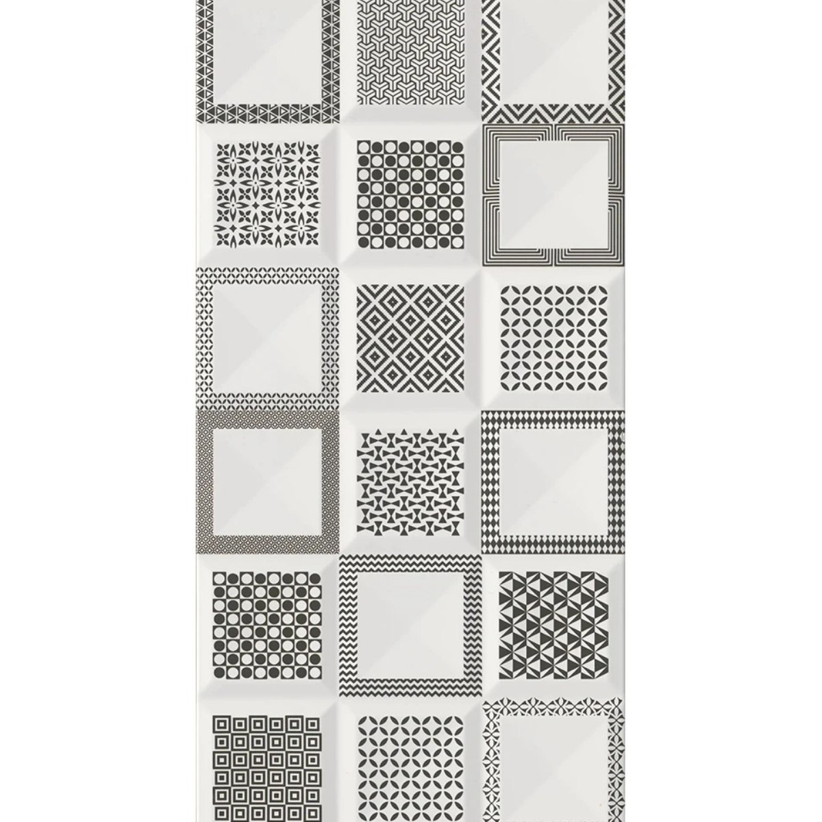 30X60 ARIA SİYAH MODERN KALEBODUR