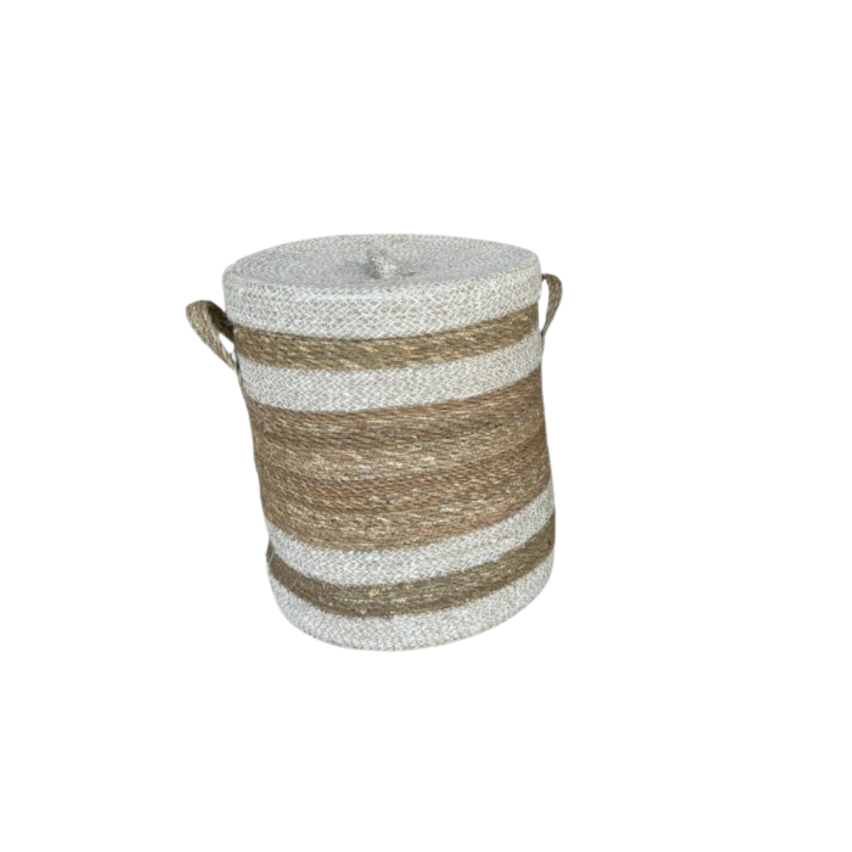 SEVER HASIR ÇAMAŞIR SEPETİ KÜÇÜK BOY KREM