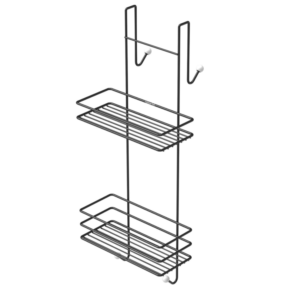 TEKNO-TEL İKİ KATLI ŞAMPUANLIK MAT SİYAH LM-065