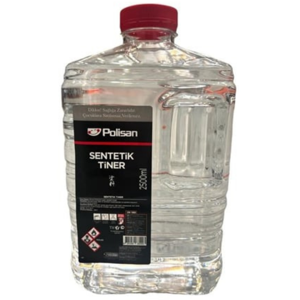 POLİSAN SENTETİK TİNER 2,5 LT