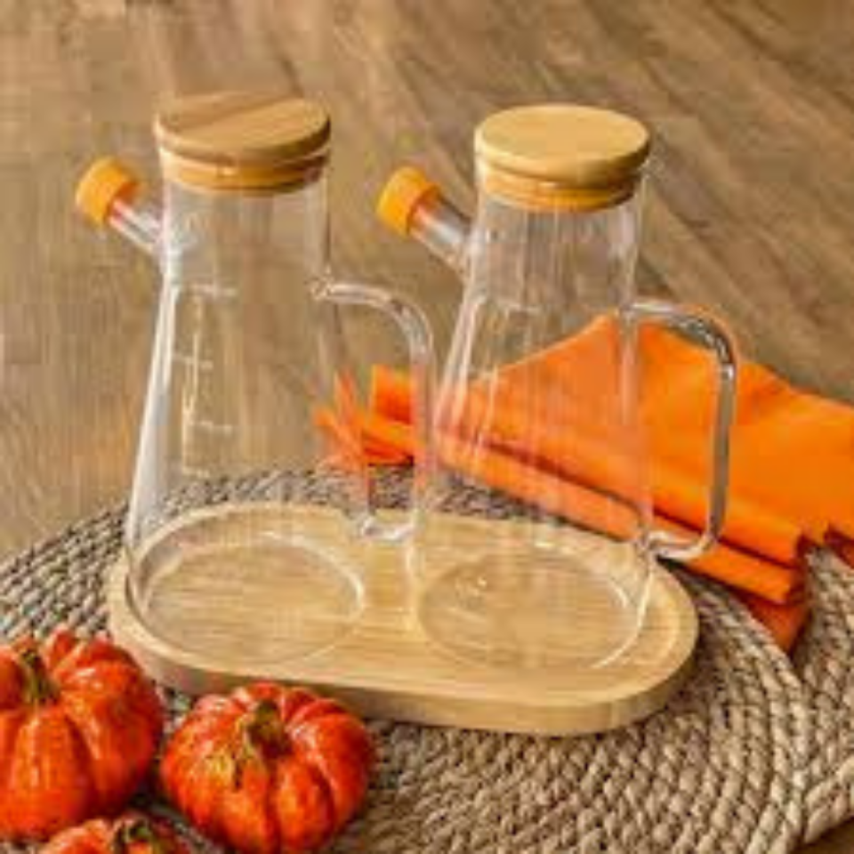 ADEN CAM YAĞLIK BAMBU 2 Lİ SET