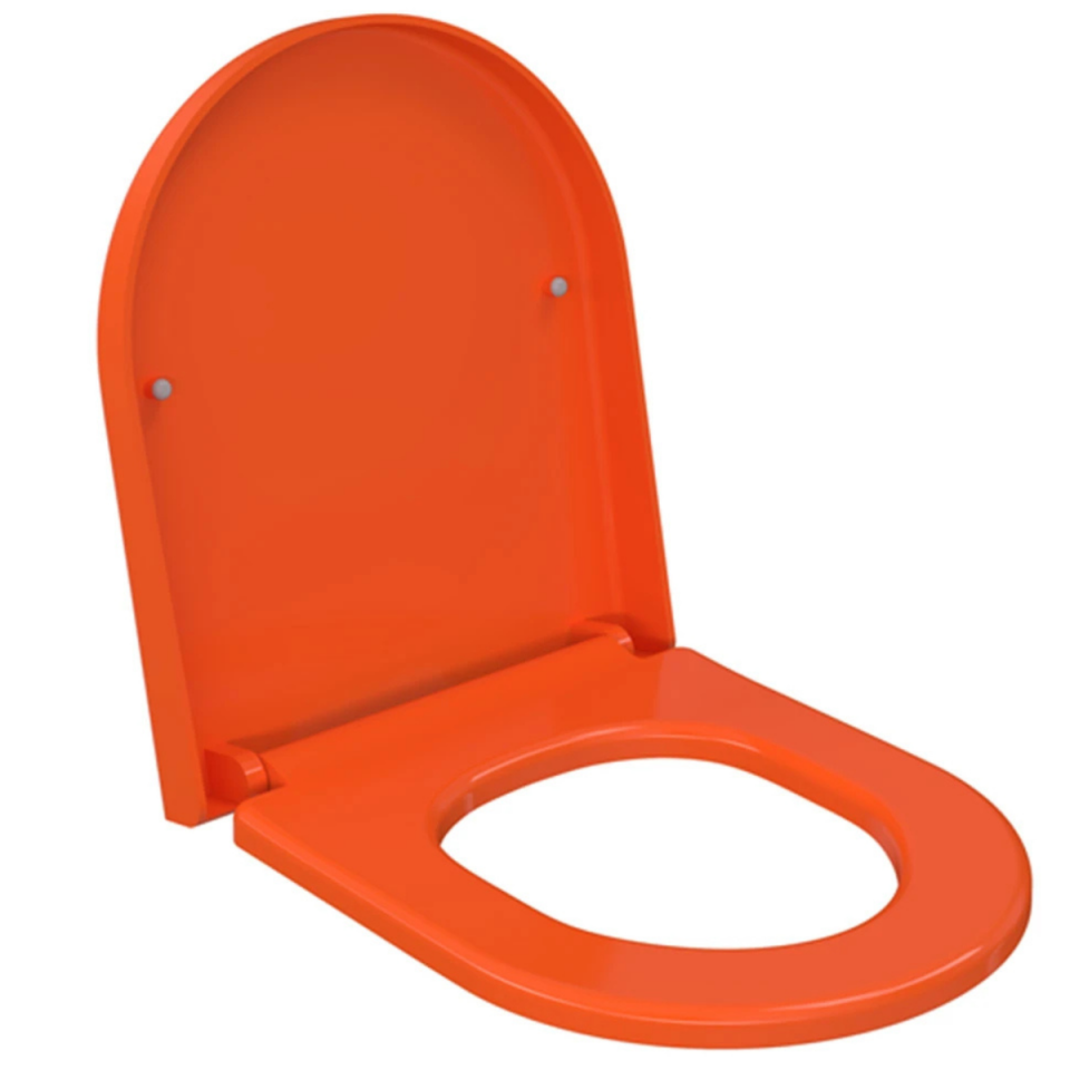 SERAMİKSAN OCEAN ASMA KLOZET TURUNCU+KAPAK
