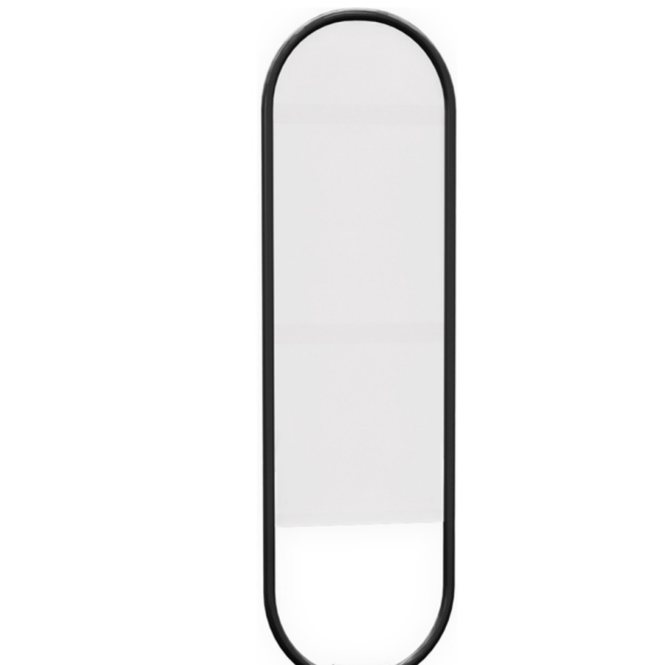 BELİNZA BOY AYNASI SİYAH 140X40
