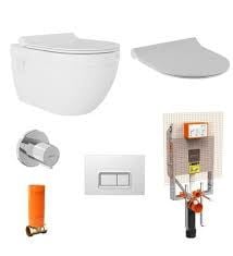 SERAMİKSAN NEON RIMOUT KLOZET REZ.+İÇ TAKIM+KAPAK