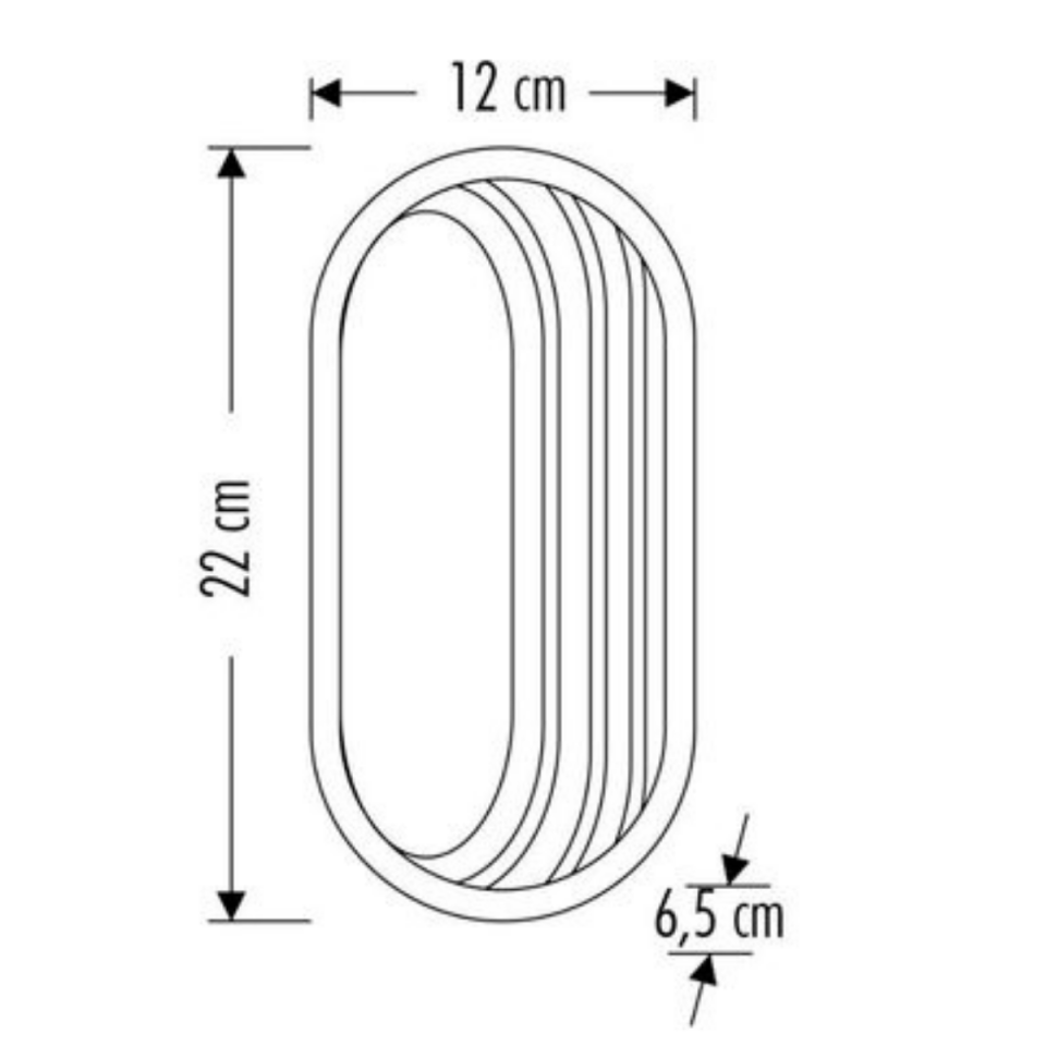 CATA SANTORINİ BEYAZ KASA LED ARM. 15W CT-7037