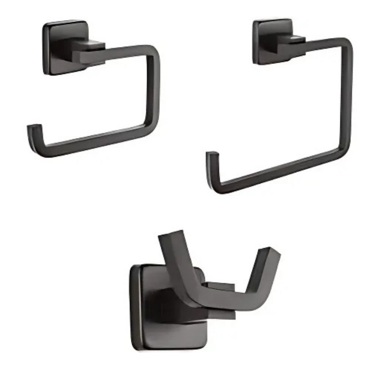 BELİNZA TİME 3 LÜ AKSESUAR SETİ KAPAKLI SİYAH S824