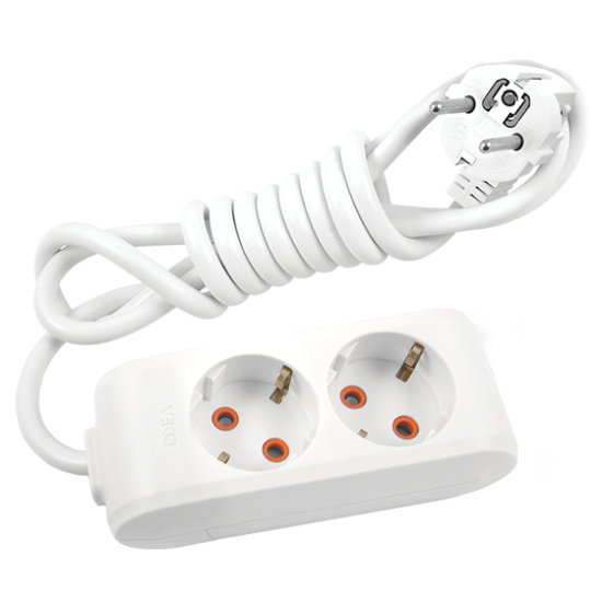 Vİ-KO MULTİ-LED 2 Lİ GRUP PRİZ TOP. 90 1X 32 00