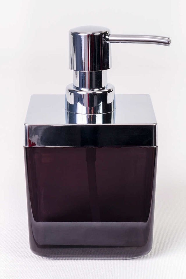 PRİMANOVA TOSKANA SIVI SABUNLUK ŞEFFAF SİYAH ME5125