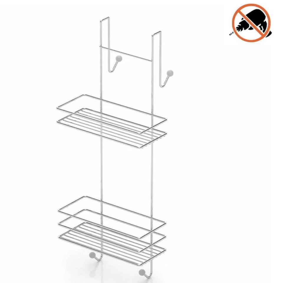 TEKNO-TEL İKİ KATLI DUŞAKABİN RAFI KROM LM-065