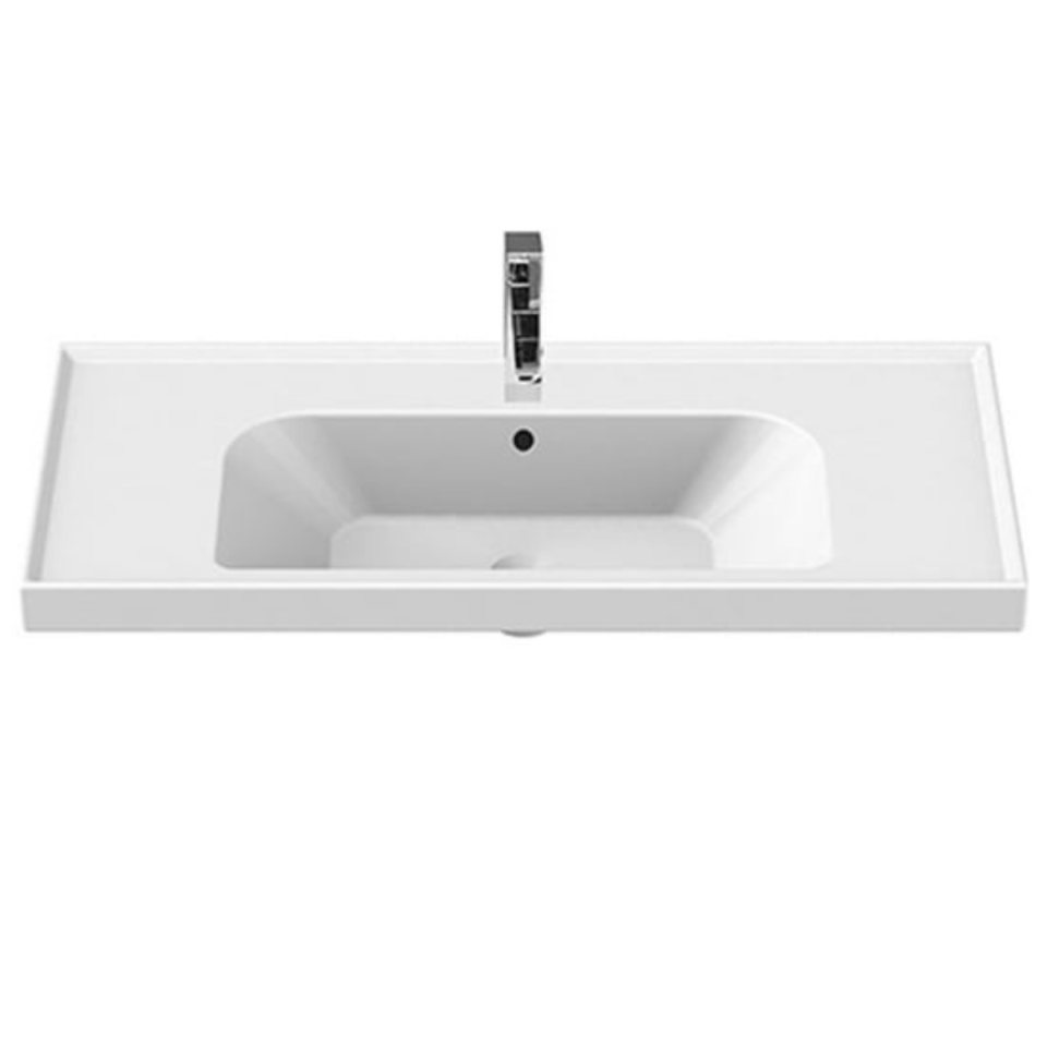 LAVABO 100 CM CİTY ETAJERLİ