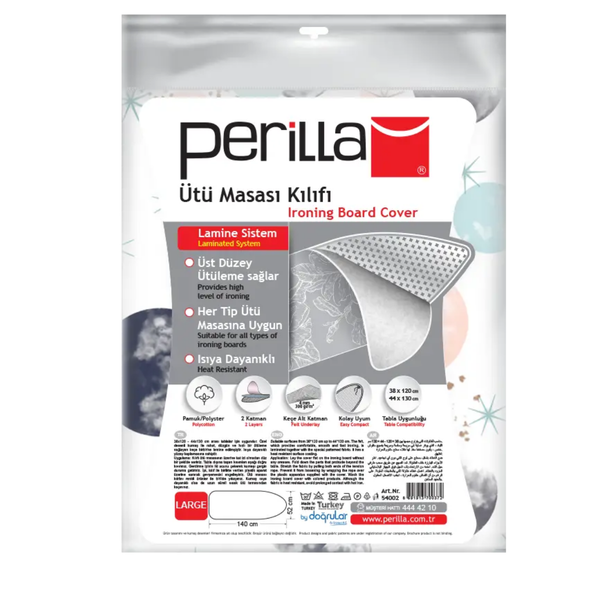 ÜTÜ MASASI KILIFI LÜX