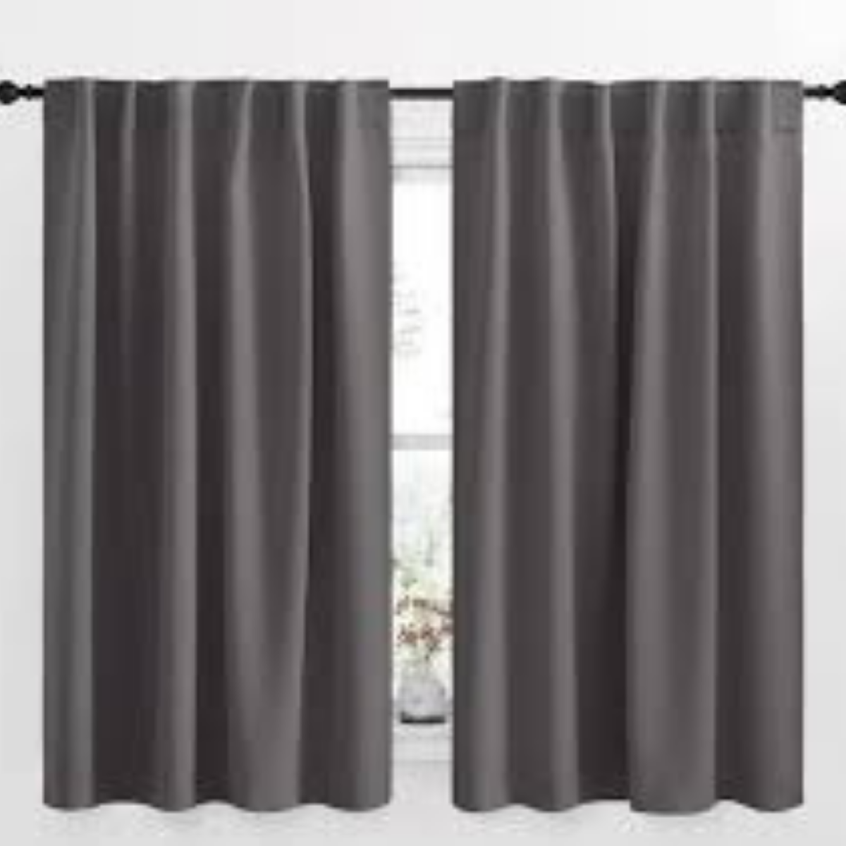 RUSTİK AHŞAP PERDE TK.GRİ 2,50 MT