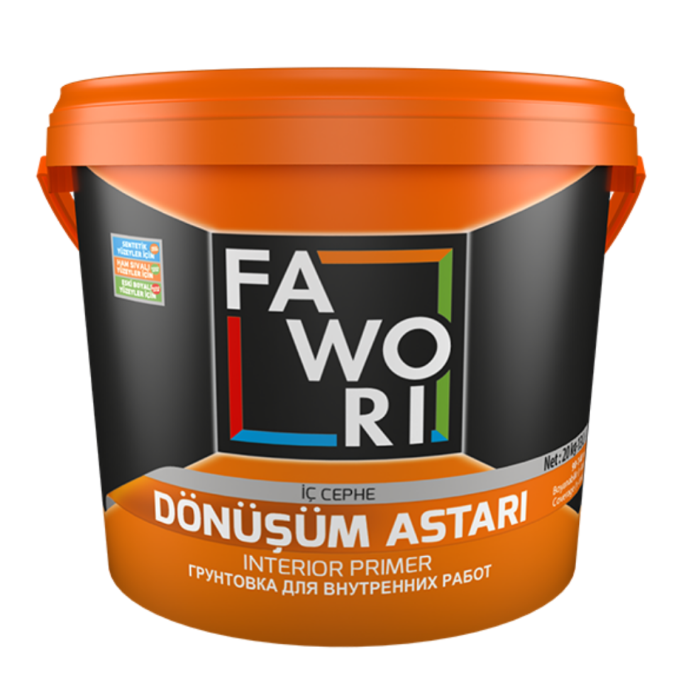 FAWORİ İÇ CEPHE DÖNÜŞÜM ASTARI 20 KG