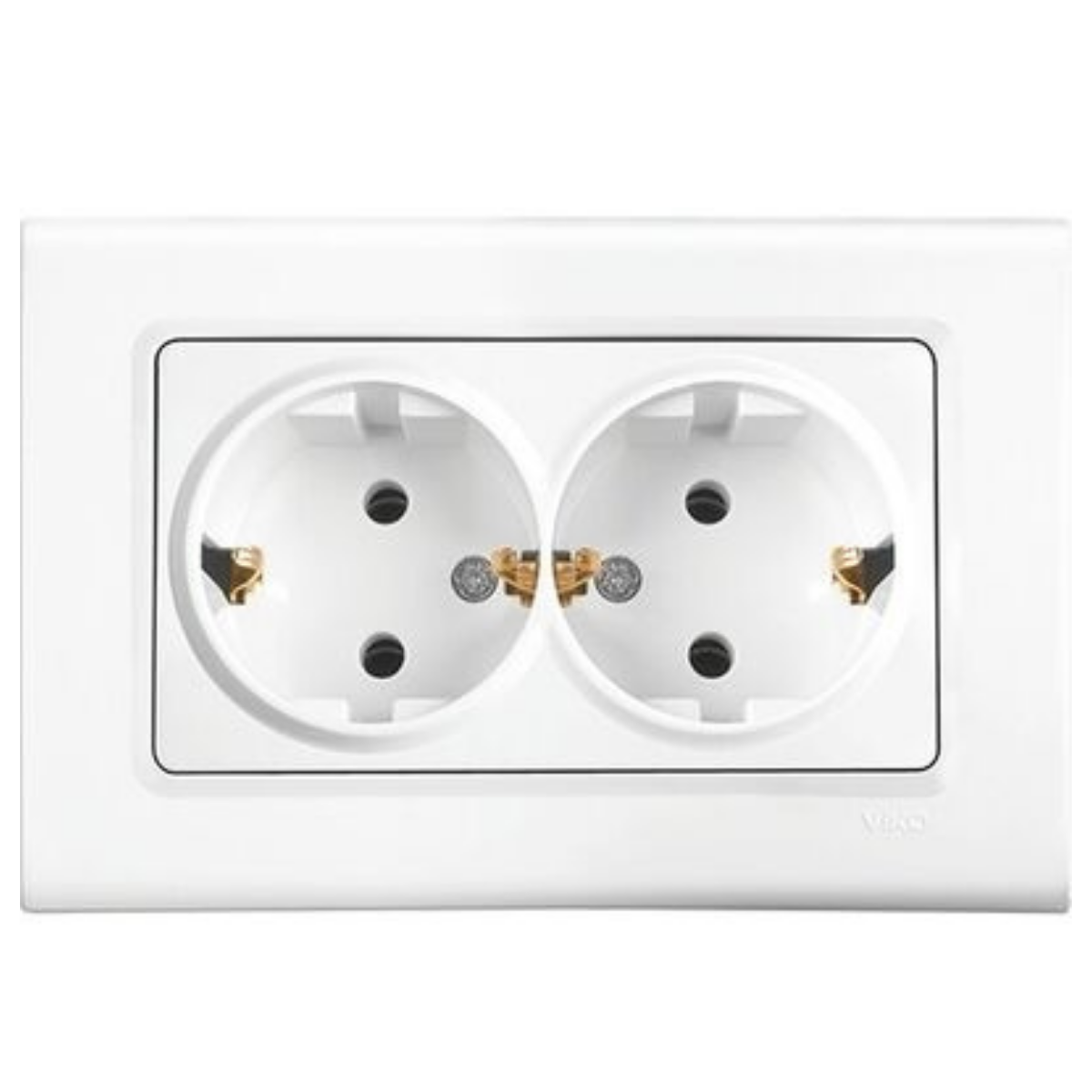 Vİ-KO ROLLİNA BEYAZ 2 Lİ TOPRAKLI PRİZ 9044X056