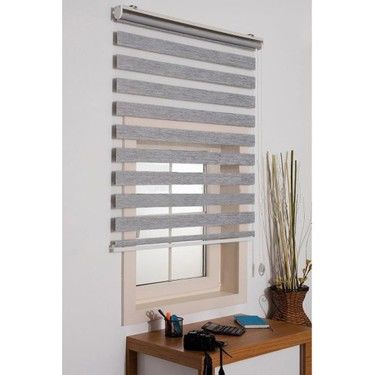 STOR ZEBRA BAMBU GRİ 100X200 20324