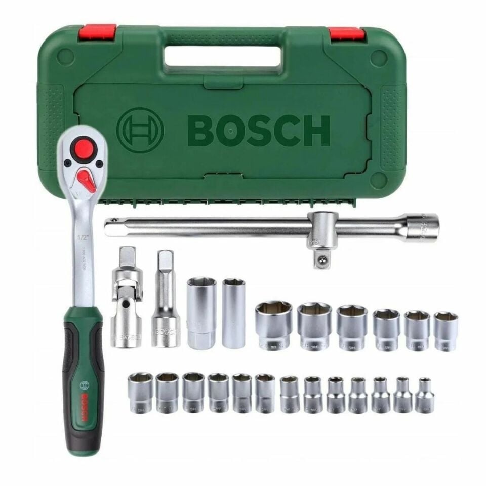BOSCH LOKMA TAKIMI 25 PARÇA 1/2'' 1600A02Z9F