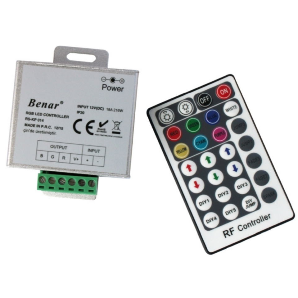 BENAR RS-KP 014 RGB 12V KONTROL PANELİ