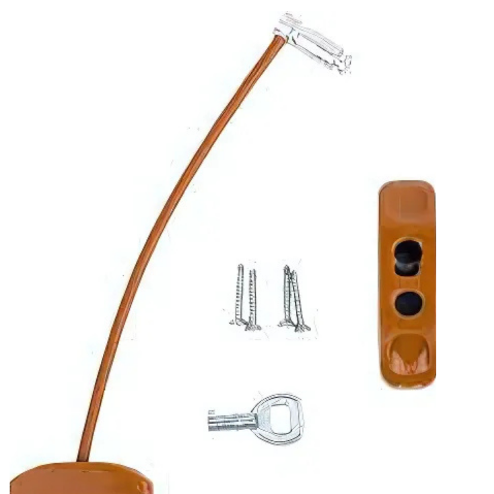 EMNİYET KİLİDİ HALATLI KAHVE