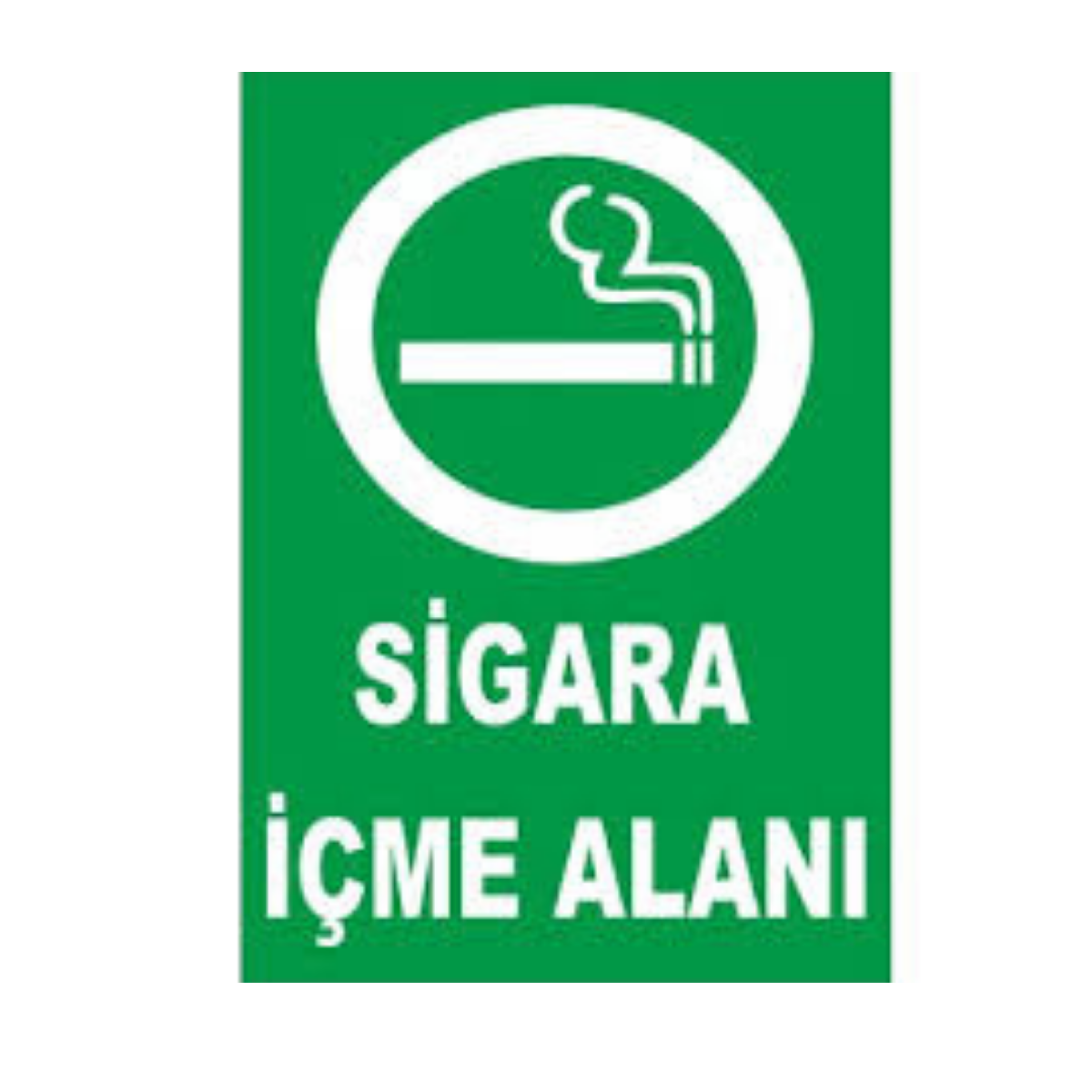 LEVHA SİGARA İÇME ALANI 56