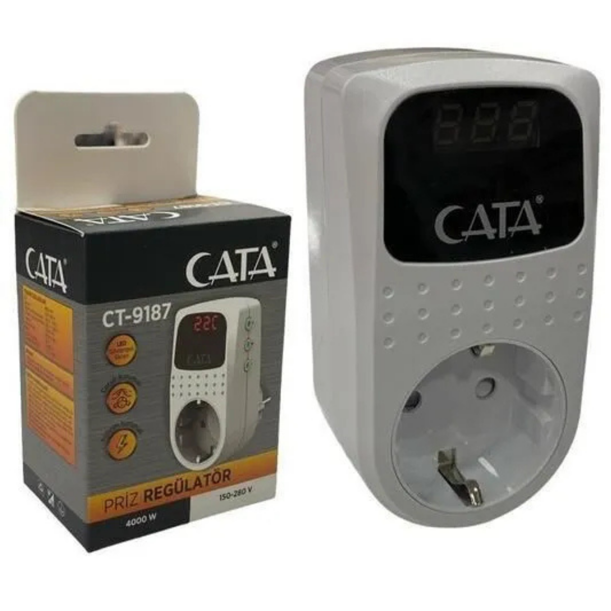 CATA AKIM KORUMALI PRİZ CT-9187