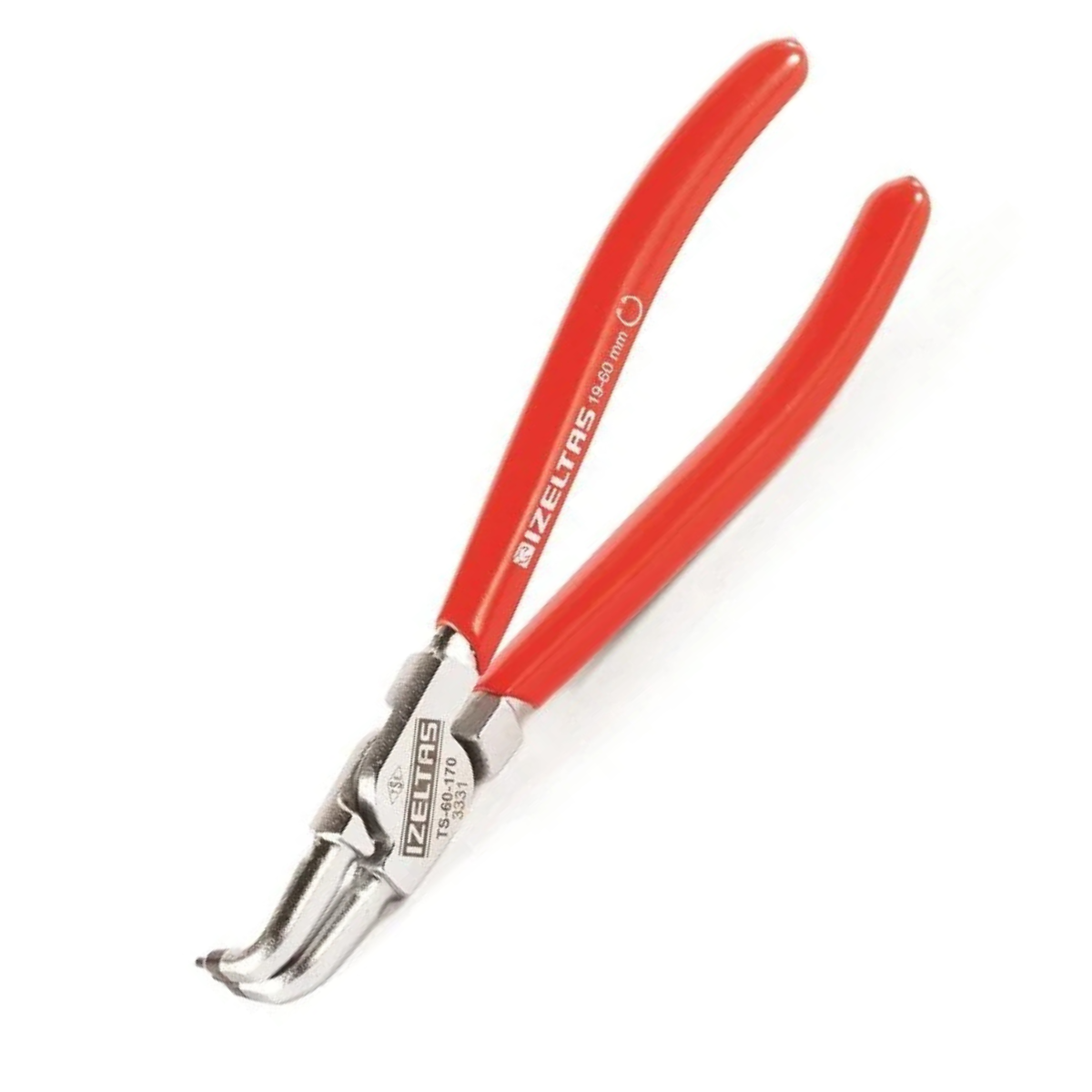 İZELTAŞ 170 MM İÇ SEGMAN PENSESİ YAYSIZ-EĞRİ