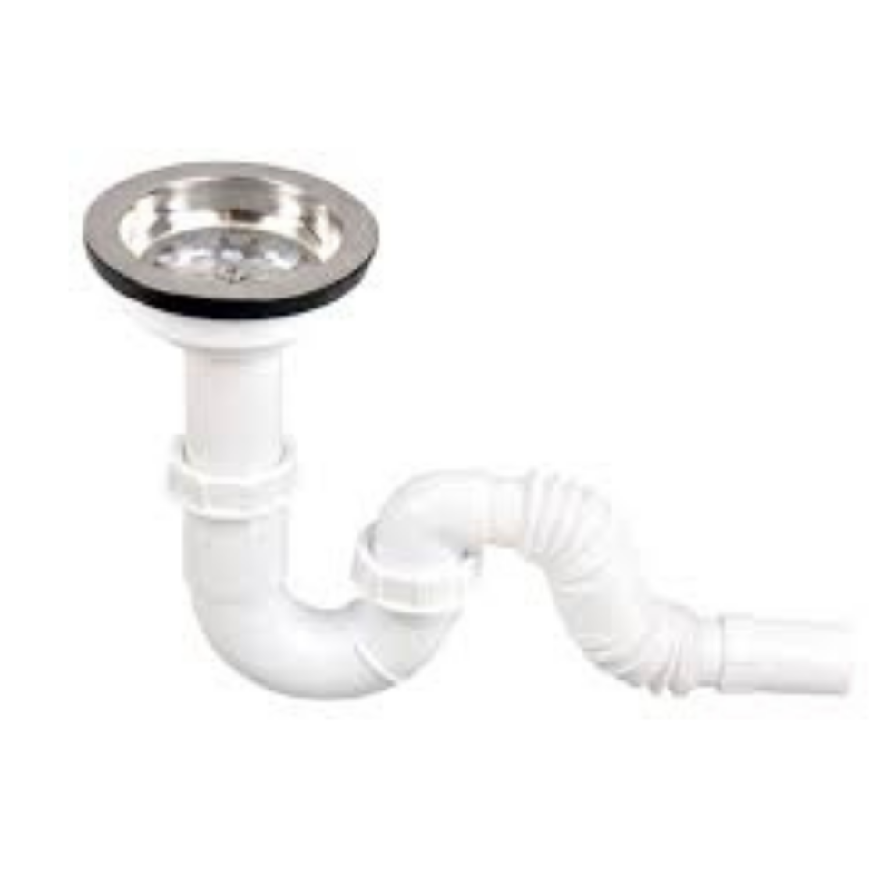 GAMA TEKLİ ÇÖP MAK SİFONU KÖRÜKLÜ 32 LİK 36401