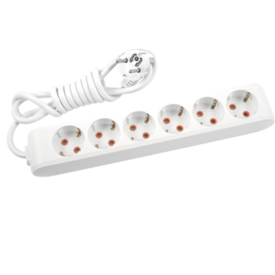 Vİ-KO MULTİ LED 6 LI 3 MT TOP.PRİZ Ç.K.